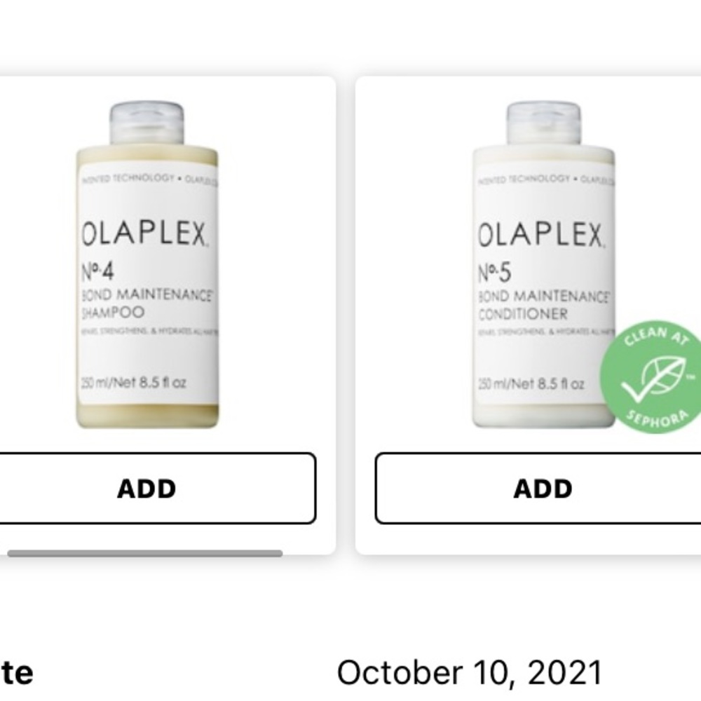 Olaplex shampoo and conditioner set